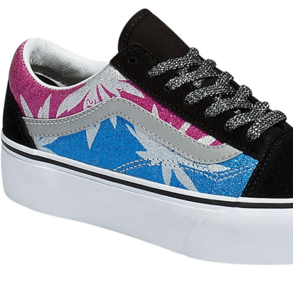 VANS OLD SKOOL PLATFORM AFTER DARK (SUMMER LEAF)